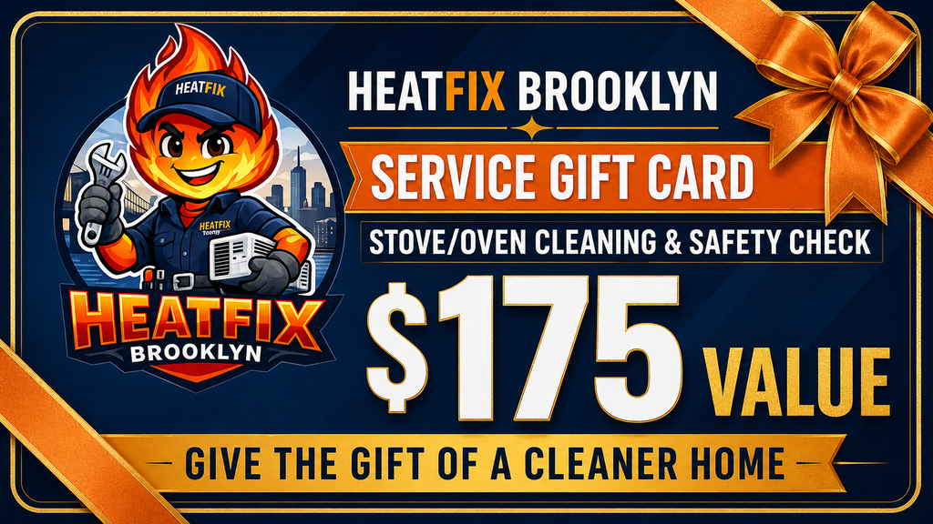 Stove Cleaning Gift Card