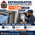 Refrigerator Door-Gasket Replacement