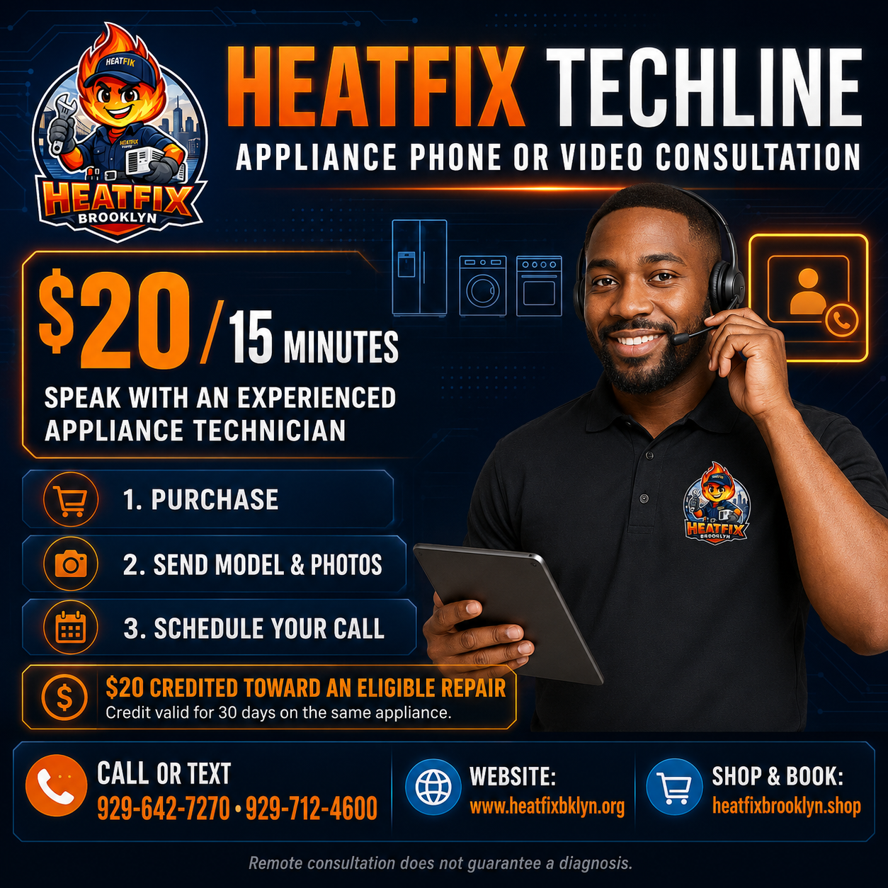 Tech.Line Appliance Consultation