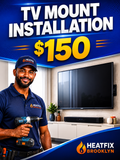 T V. Mount installation